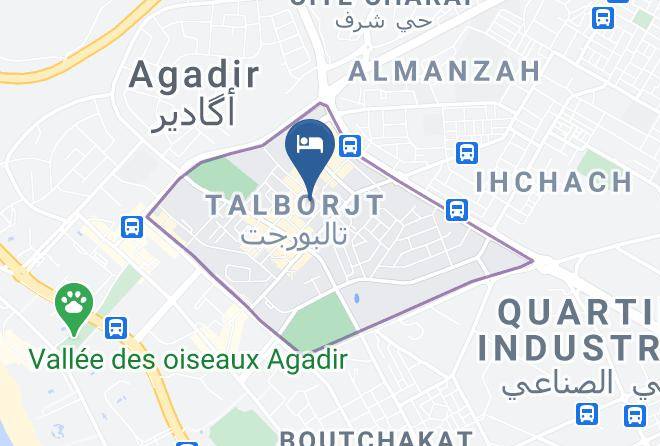 Agadir - Hotel El Bahia Maps