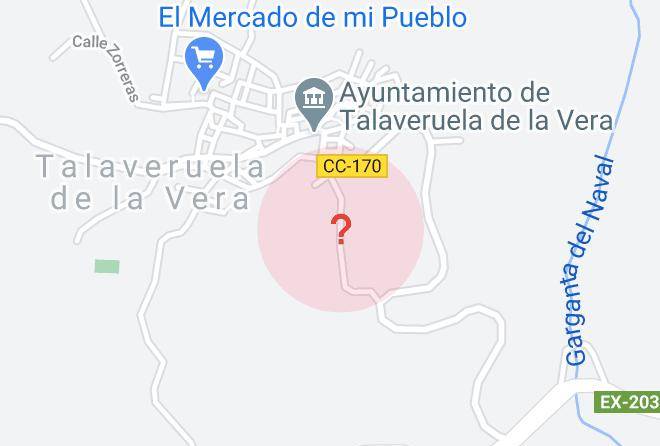 Hotel El Balcon De La Vera Map