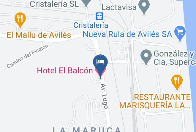 Hotel El Balcon Map