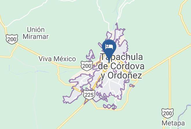 Tapachula - Hotel El Baron Maps