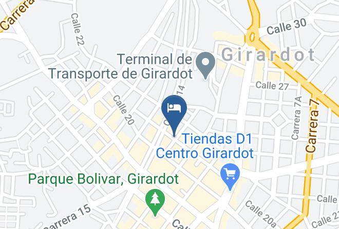 Girardot - Hotel El Boga Maps