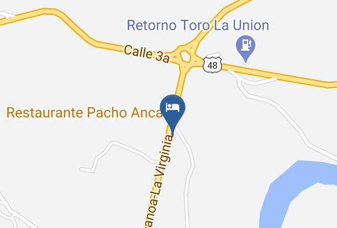 Ansermanuevo - Hotel El Bordado Maps