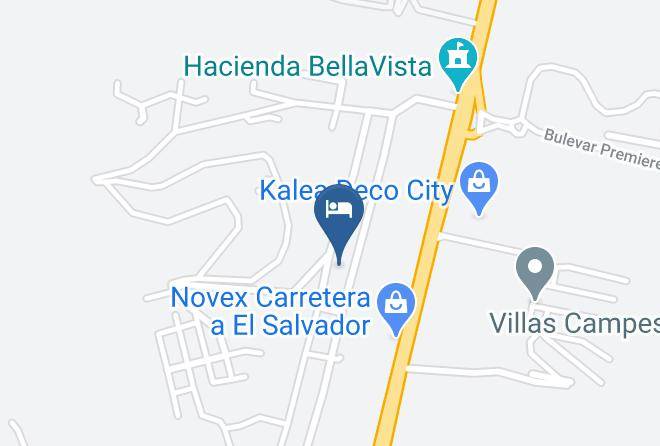 Villa Canales - Hotel El Bosque Maps