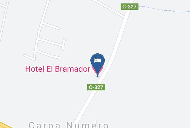 Copiapo Province - Hotel El Bramador Maps