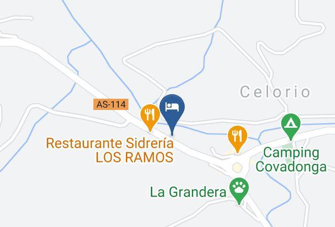 Asturias - Hotel La Pasera Maps