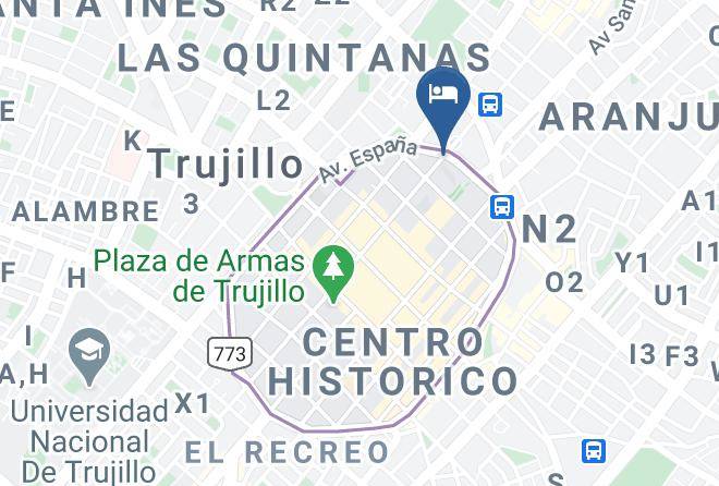 Trujillo - Hotel El Brujo Centro Maps