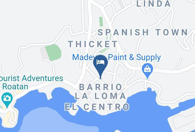 Roatan - Hotel El Buen Gusto Maps