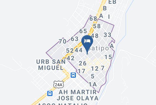 Satipo - Hotel El Cafetalero Maps