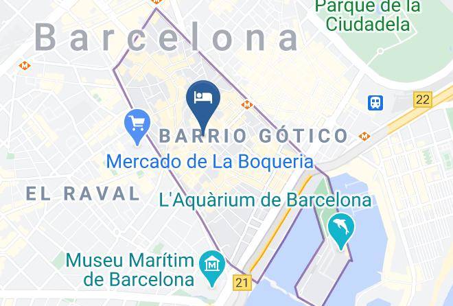 Barcelona - Hotel El Call Maps