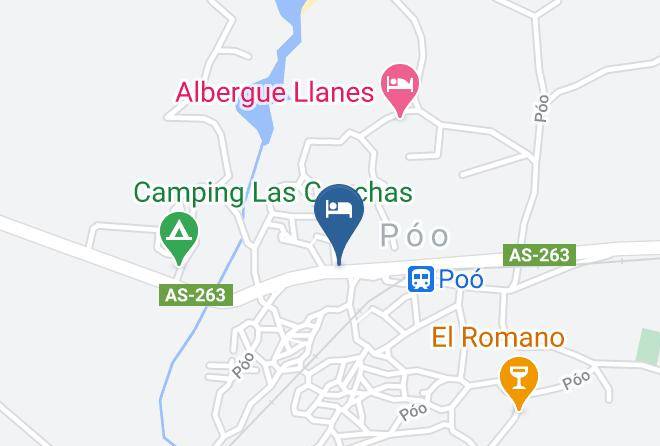 Asturias - Hotel El Camin Maps