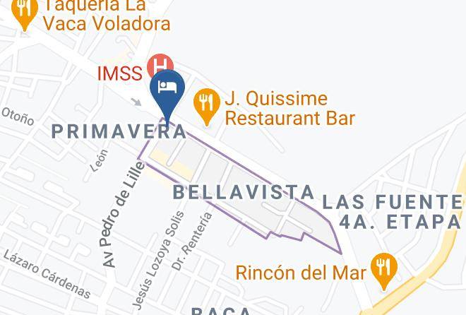 Hidalgo Del Parral - Hotel El Camino Real Maps