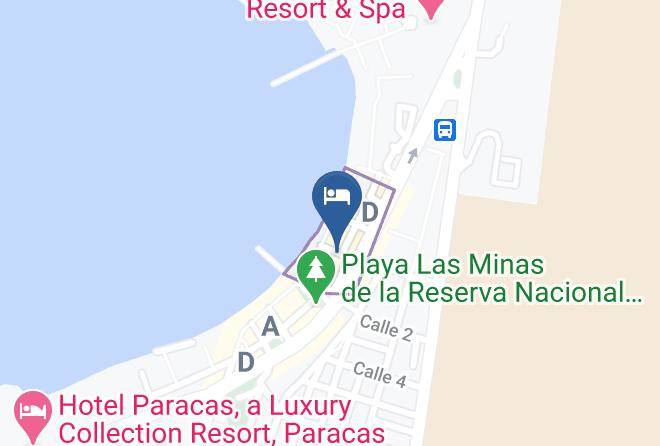 Pisco - Hotel El Candelabro Maps
