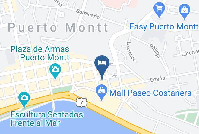 Llanquihue Province - Hotel El Candil Del Sur Maps