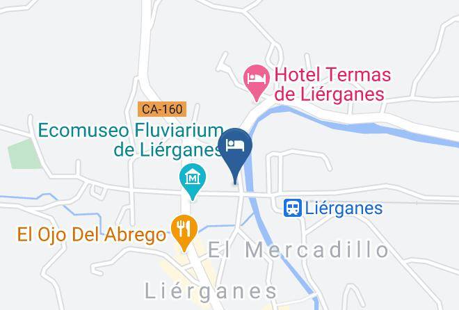Lierganes - Hotel El Cantabrico Maps