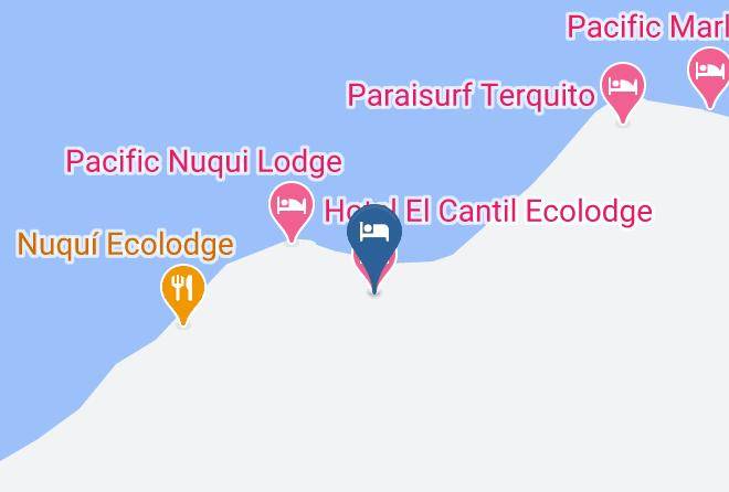 Nuqui - Hotel El Cantil Ecolodge Maps