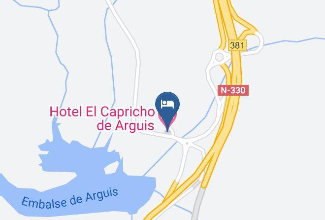 Huesca - Hotel El Capricho De Arguis Maps