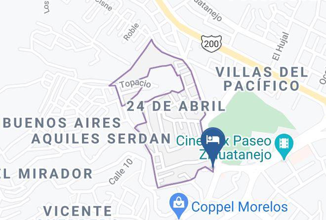 Jose Azueta - Hotel El Capricho Zihuatanejo Maps