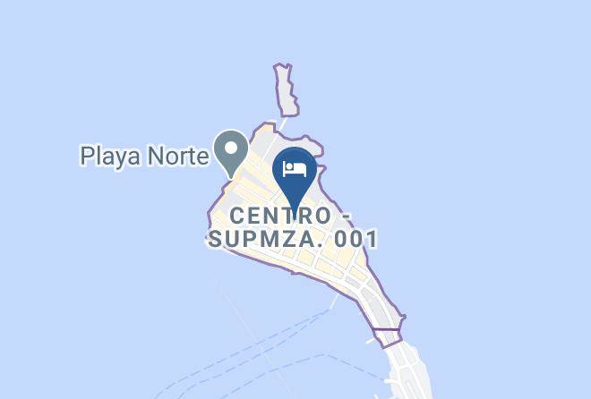 Isla Mujeres - Hotel El Caracol Maps