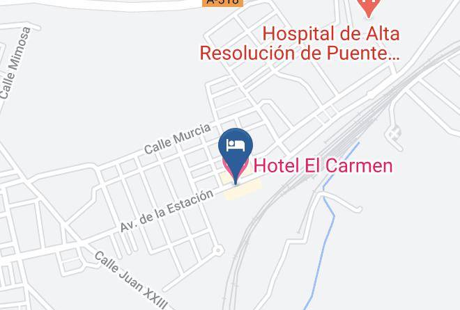 Cordoba - Hotel El Carmen Maps