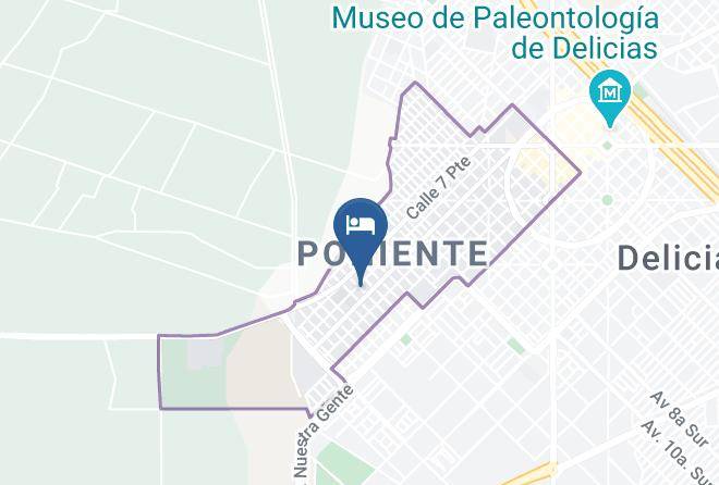 Delicias - Hotel El Castillo Maps