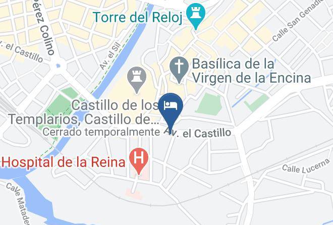 Leon - Hotel El Castillo Maps