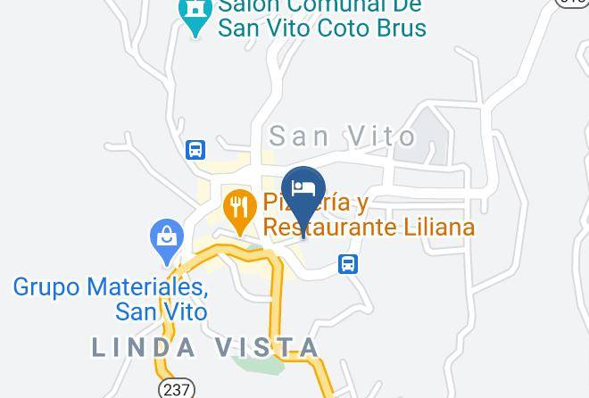 Coto Brus - Hotel El Ceibo Maps
