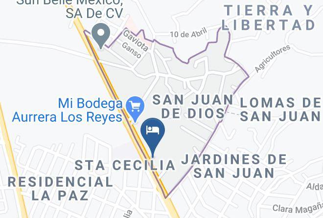 Los Reyes - Hotel El Centenario Maps