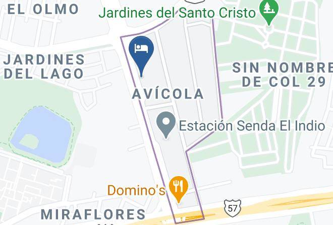 Saltillo - Hotel El Centenario Maps