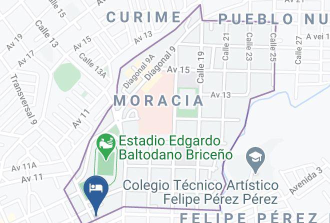 Liberia - Hotel El Cerro Maps