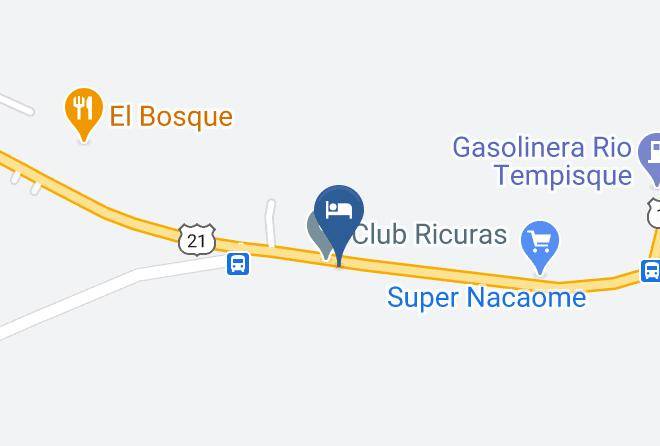 Nicoya - Hotel El Cerro Nicoya Maps