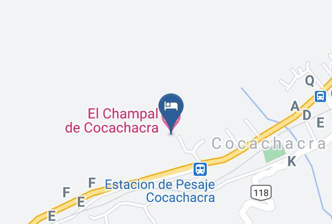 Huarochiri - El Champal De Cocachacra Maps