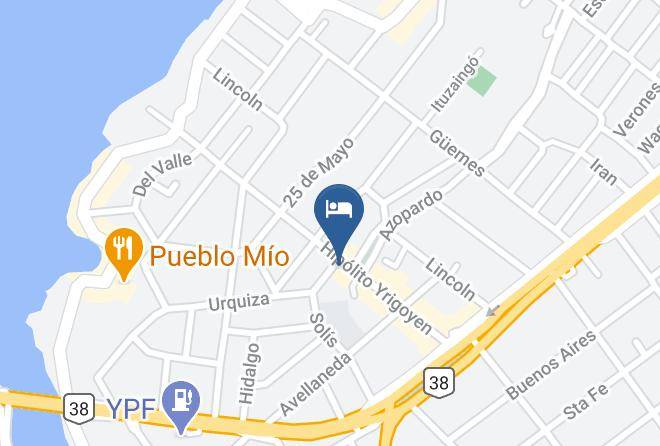 Santa Maria Department - Hotel El Cid Maps