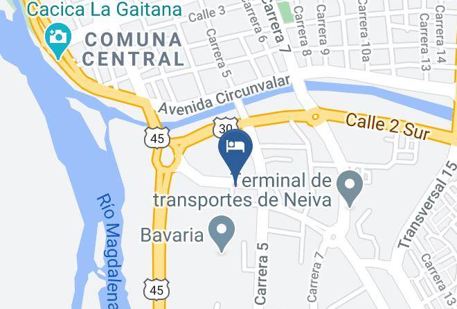 Neiva - Hotel El Cielo Maps