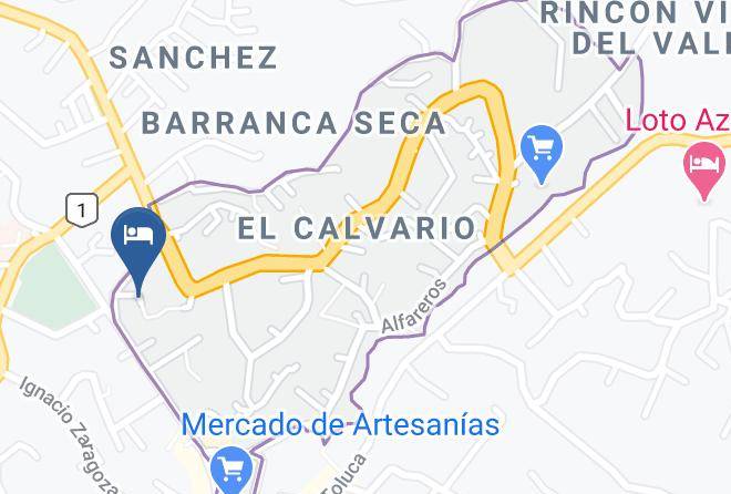Valle De Bravo - Hotel El Cipres Maps