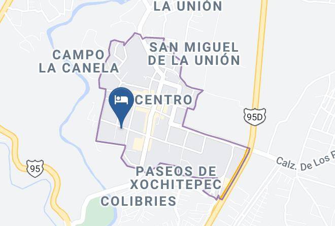 Xochitepec - Hotel El Ciruelo Maps