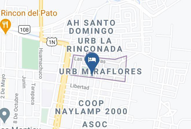 Lambayeque - Hotel El Cisne Maps