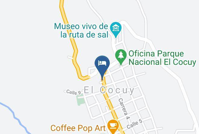 Eluy - Hotel El Cocuy Maps