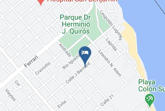 Colon - Hotel El Colonial Maps