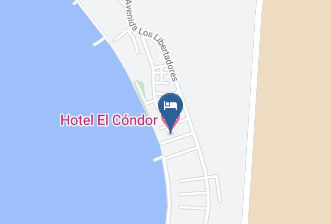 Pisco - Hotel El Condor Maps