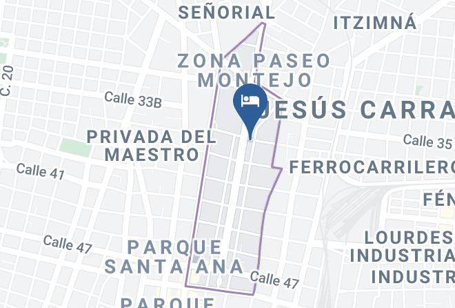 Merida - Hotel El Conquistador Maps