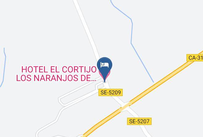 Seville - Hotel El Cortijo Los Naranjos De San Juan Maps