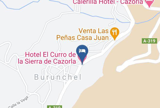 Jaen - Hotel El Curro De La Sierra De Cazorla Maps