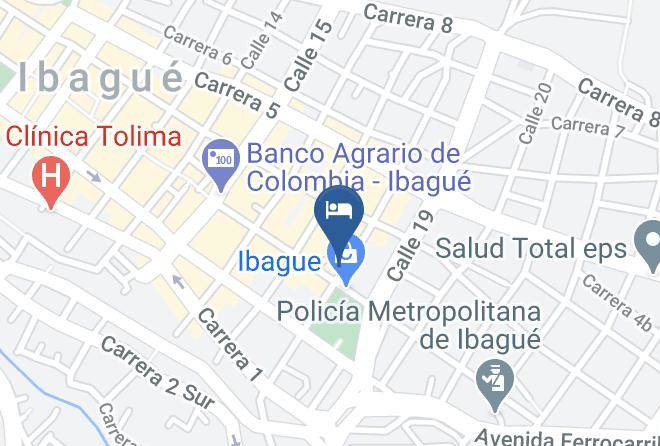 Ibague - Hotel El Descanso Del Viajero Maps