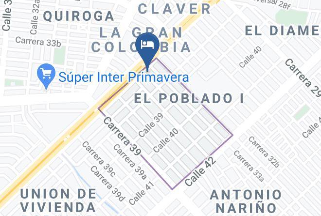 Cali - Hotel El Diamante Maps