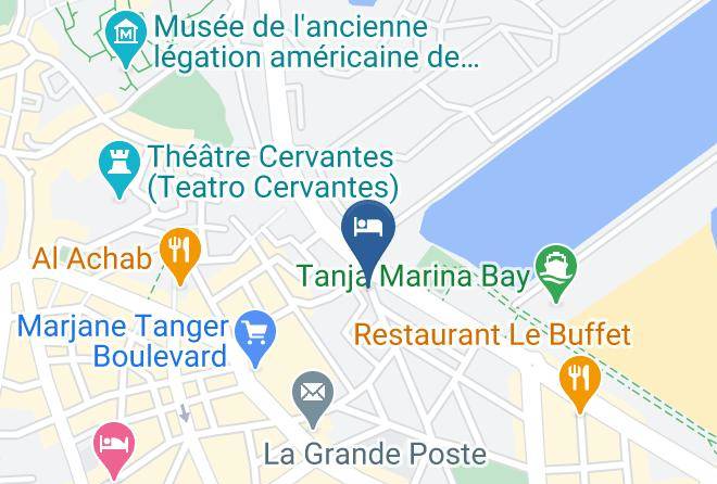 Tangiers - Hotel El Djenina Maps