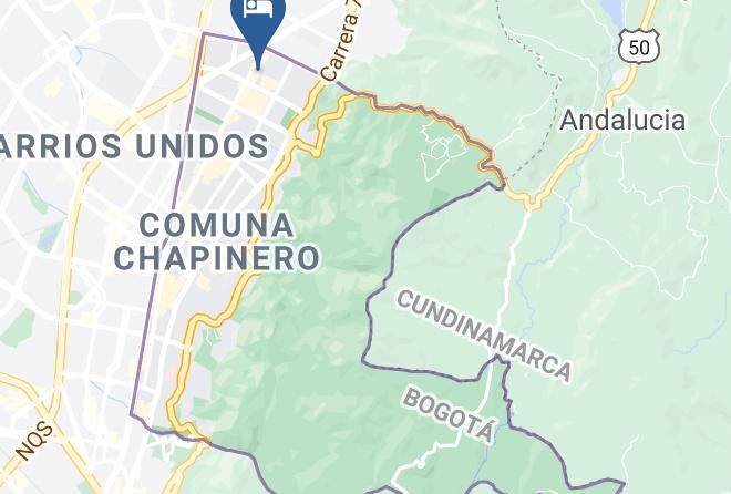 Hotel El Dorado Bogota Map