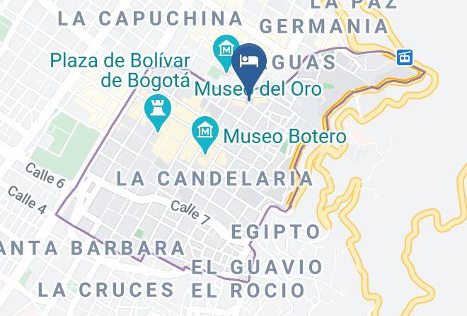 Bogota - Hotel El Dorado Cop 70 000 Maps
