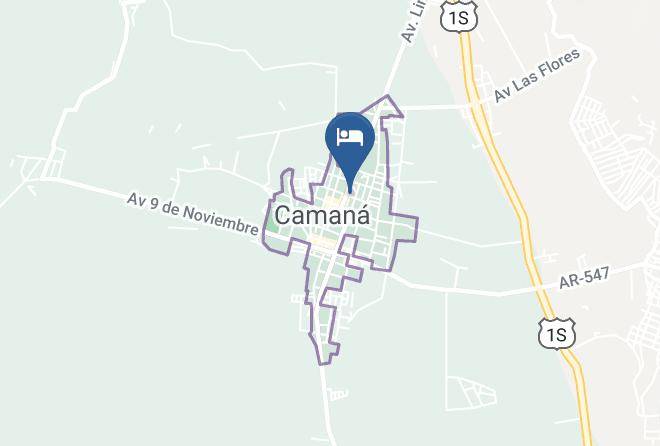 Camana - Hotel El Dorado Inn Maps