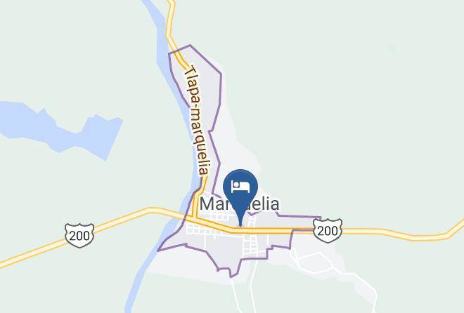 Marquelia - Hotel El Dorado Maps