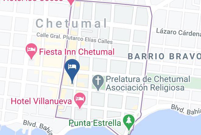 Othon P Blanco - Hotel El Dorado Maps